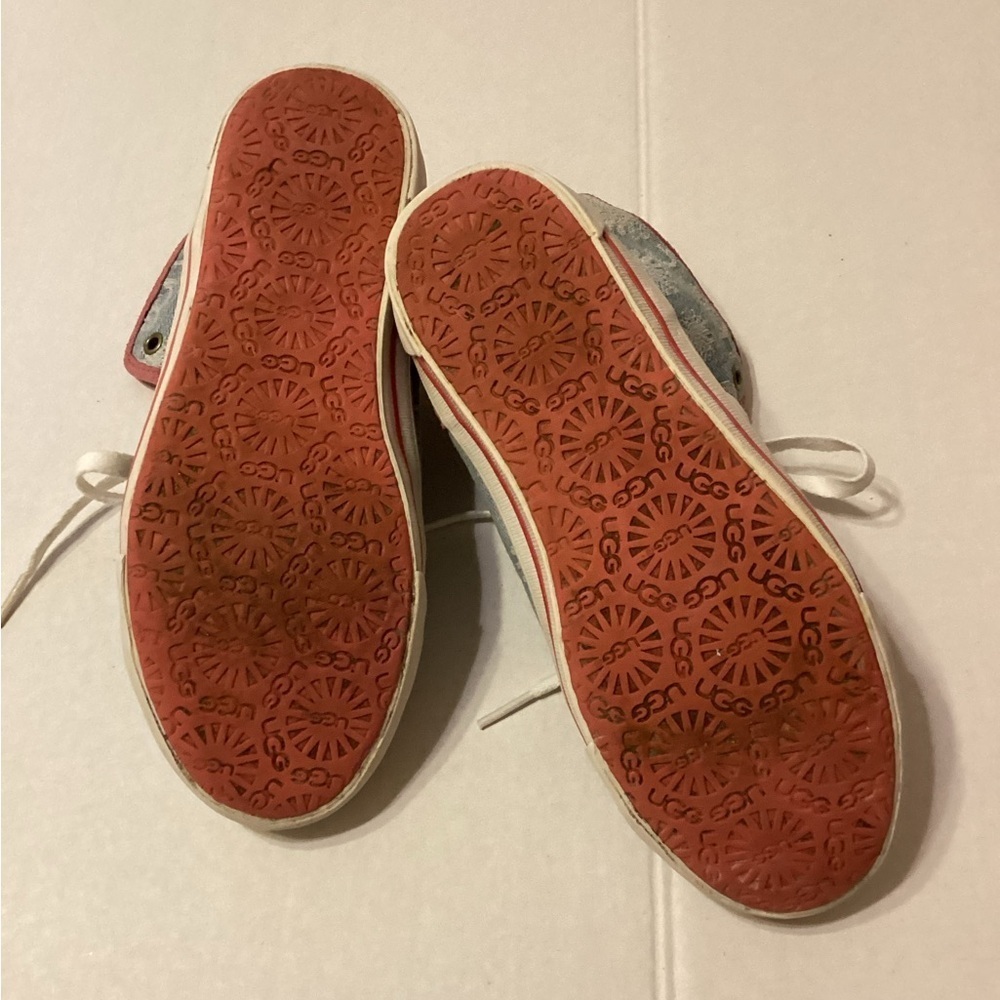 UGG Australia Kids High Top Sneakers Size 3 - Picture 8 of 9